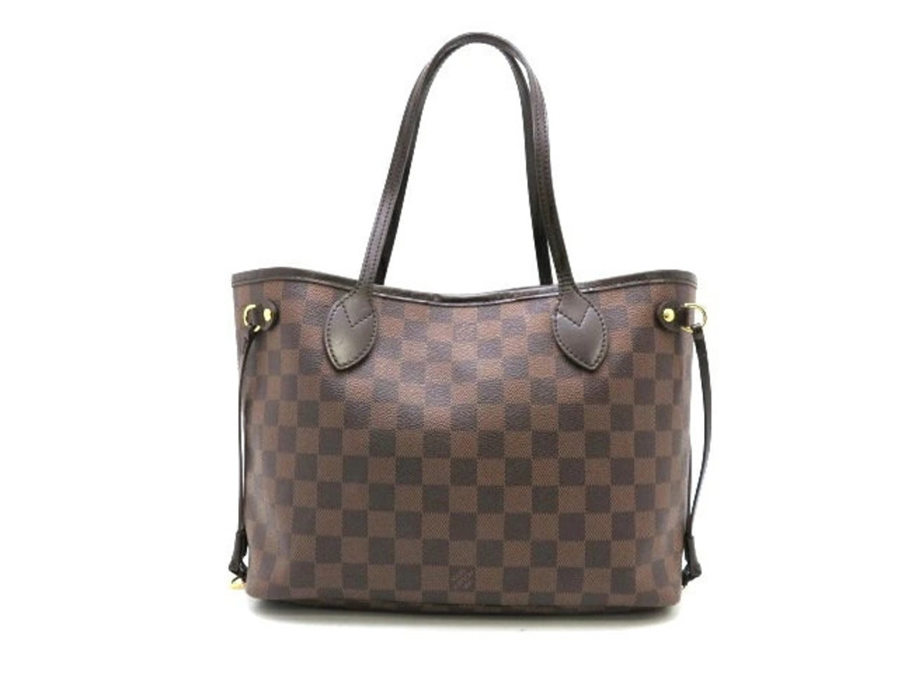 LOUIS VUITTON Neverfull Tote Bag Damier